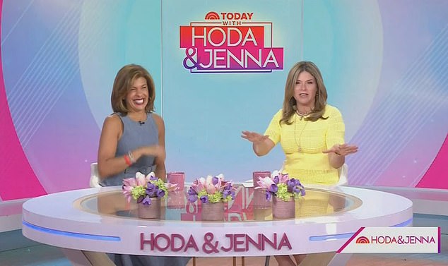 Hoda's Today co-host Jenna Bush Hager emphasized to viewers that Eddie is not her partner 