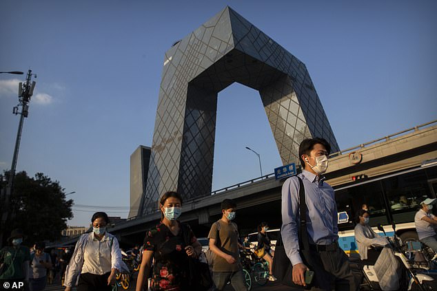 This is not the first building in China to cause a stir.  Previously, the China Central Television building (pictured) was mocked for looking like a big pair of underwear.