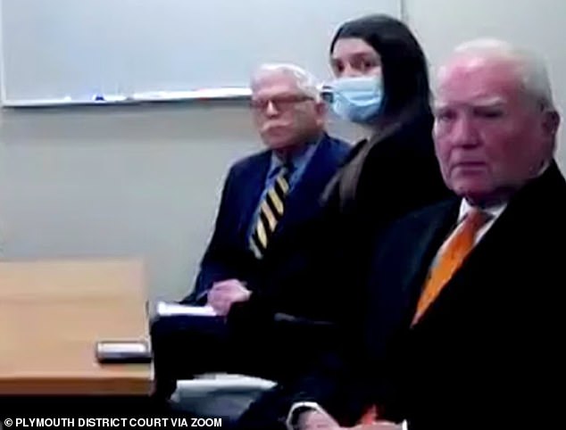 Lindsay was charged with the children's murders after they were discovered in the basement of her home in Duxbury, Massachusetts, on January 24, 2023. (Pictured: mother in court)
