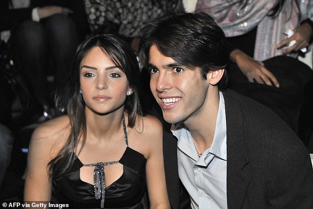 Kaká married his childhood sweetheart Caroline Celico in 2005 and had two children before separating.
