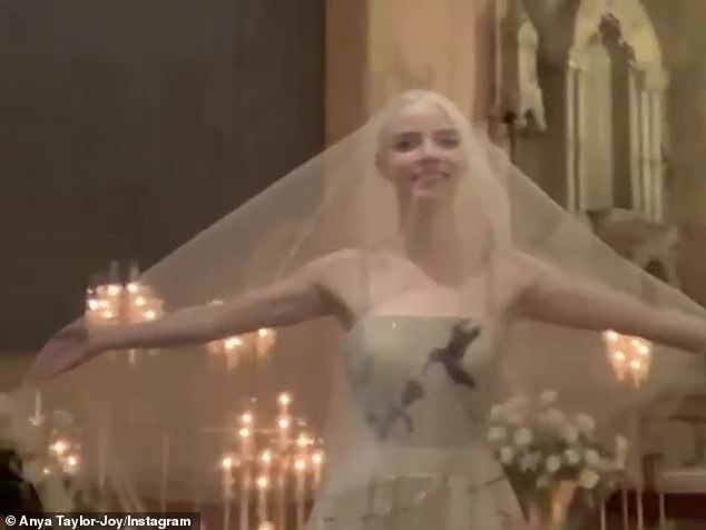 The interpreter shared her message along with a series of images from the big day and revealed through her photo credit that Cara Delevingne had been present at the nuptials.
