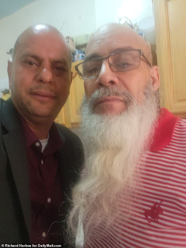 Alba (right) fled to upstate New York and planned to return to his home in the Dominican Republic because he feared for his life after being charged.