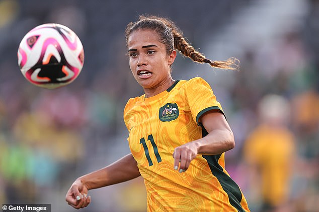 Athletically gifted, a raw Fowler made her debut for the Matildas at just 15 years old.