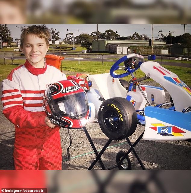 Oscar Piastri began his career as a kart driver at just 9 years old at the Oakleigh club in Melbourne in 2011.