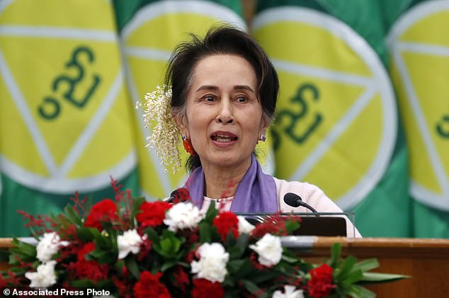 Myanmar's military says Suu Kyi has been moved from prison to house arrest as a health measure due to a heat wave in the country.