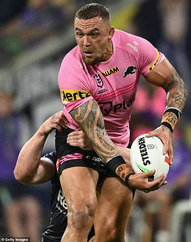 The powerful prop (pictured in action against Melbourne in the first round this year) will be a big loss for the Panthers.