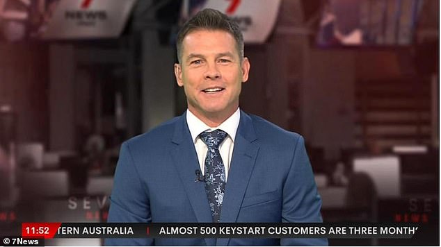 Cousins ​​has begun to rebuild his life of late and now works at Channel 7 as a sports newscaster in Perth three times a week.