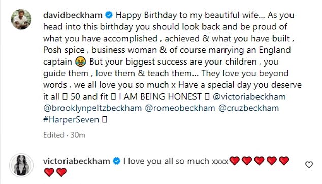 1713334986 679 Victoria Beckham turns 50 David shares sweet video celebrating his
