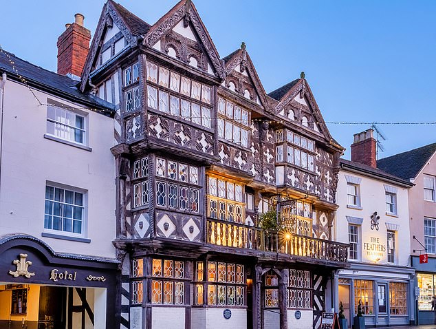 The Feathers Hotel in Ludlow has a 