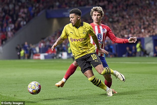 Sancho and Dortmund will now advance to face Paris-Saint Germain in the semi-finals