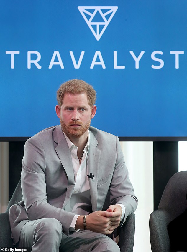 September 2019: Prince Harry launches his Travalyst initiative at the A'dam Tower in Amsterdam