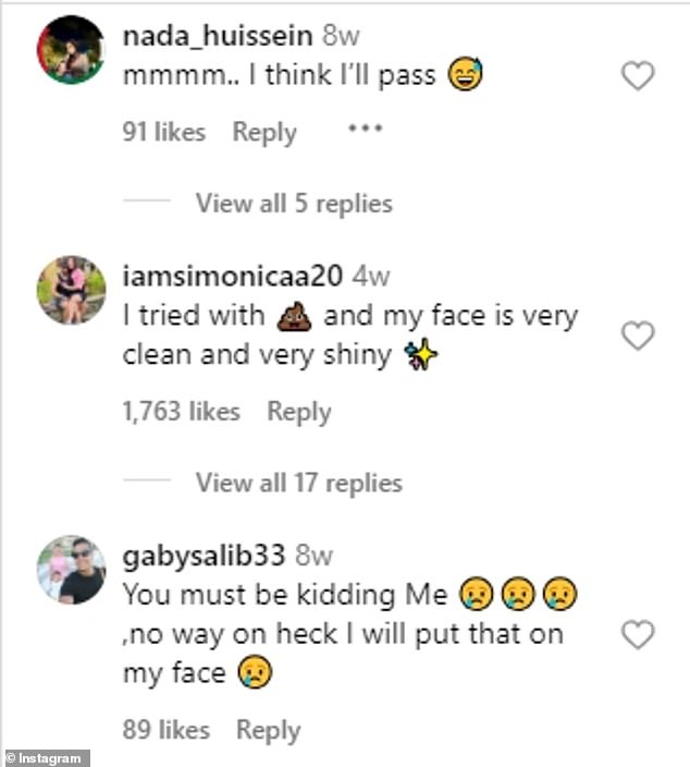 Social media users have criticized Sol's controversial skincare method as 