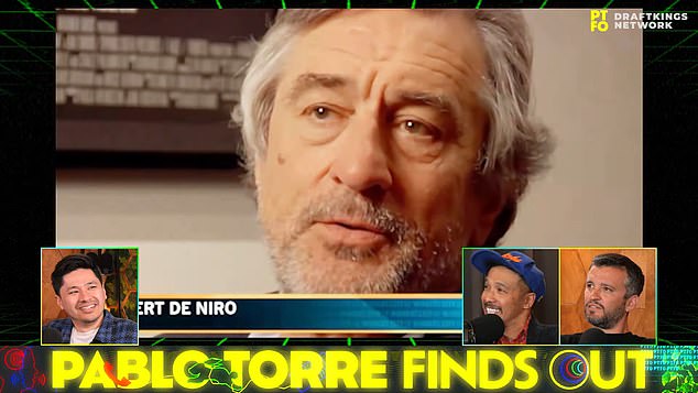 Robert De Niro also contributed to the clip, which ultimately failed to persuade James.