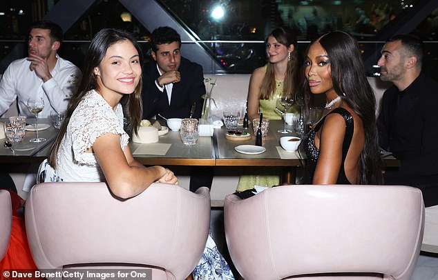 Emma Raducanu attended the grand opening of the One&Only One Za'abeel hotel in Dubai with supermodel Naomi Campbell. The event occurred just 48 hours before a tennis match in Doha.