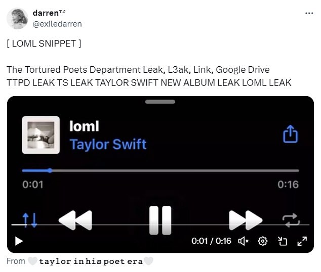 1713390100 158 Has Taylor Swifts Tortured Poets Department Album LEAKED Swifties enter