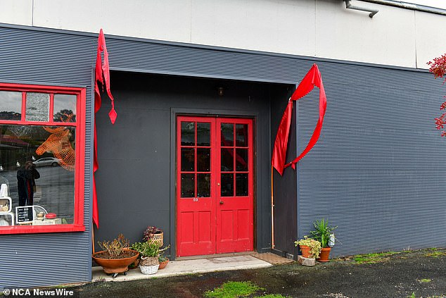 Ms Dixon and two other Soul Barn clients were rushed from the wellness center to hospital after the possible poisoning (pictured, Soul Barn in Ballarat)
