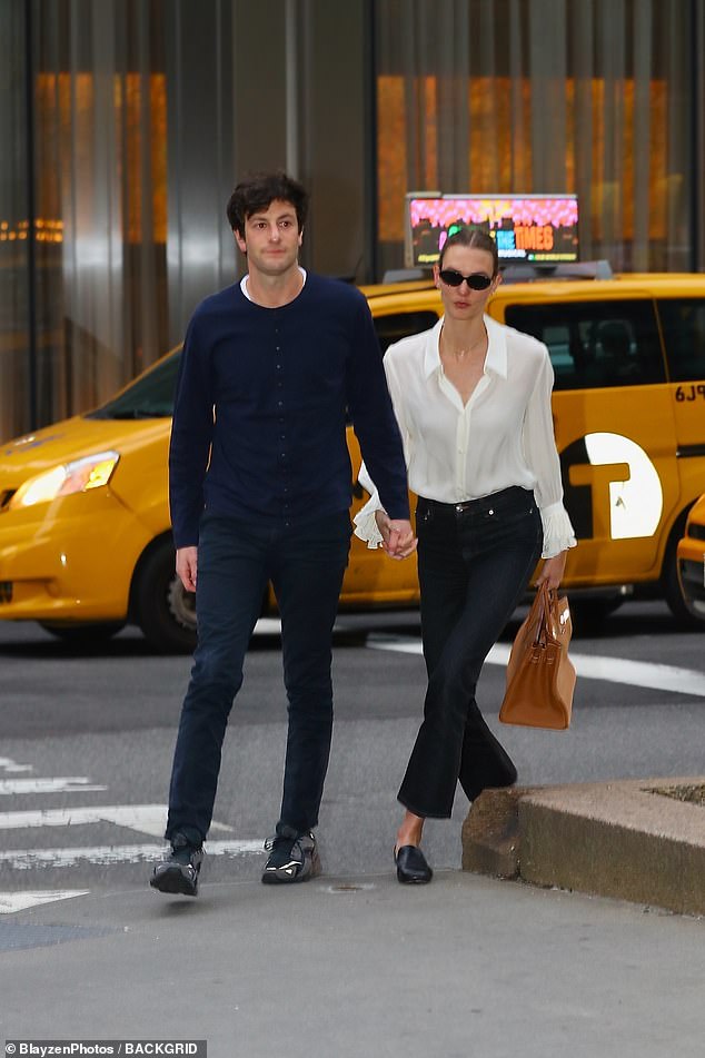 She was also seen with her husband Joshua Kushner.