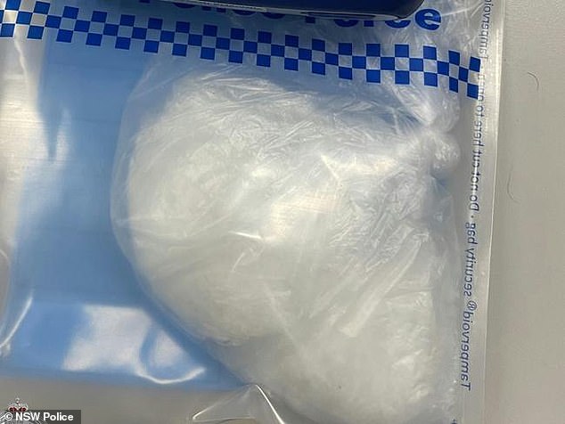 Banned drugs were also seized in a series of raids in Sydney.