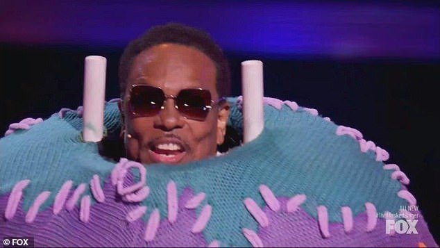 Gap Band lead singer Charlie Wilson also revealed his identity after performing as Ugly Sweater.