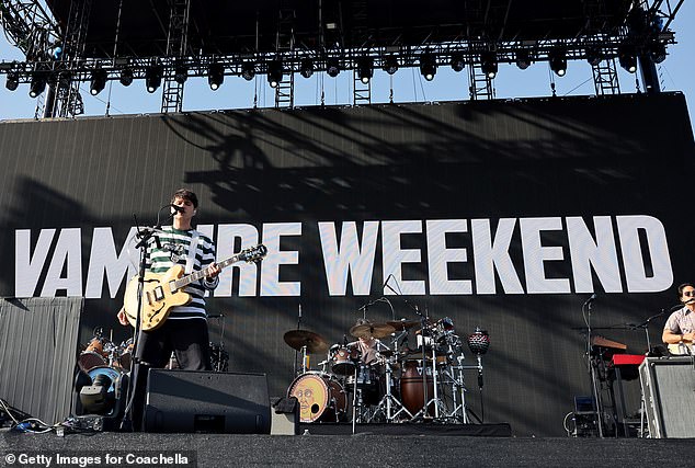 Their Coachella performance comes after Vampire Weekend took the stage with Paris Hilton during the music festival's kickoff weekend.