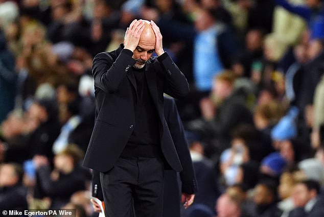 Pep Guardiola insisted his team deserved to win and said he couldn't blame his players