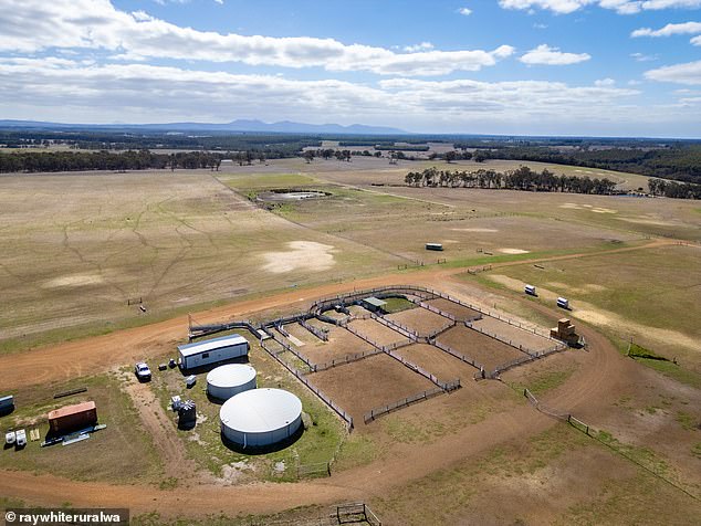 Caluka Farms on WA's south coast (pictured) is for sale and expressions of interest will close on Friday