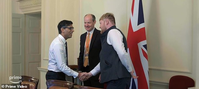 The trailer concludes with Kaleb meeting Prime Minister Rishi Sunak to discuss the state of agriculture in the UK.