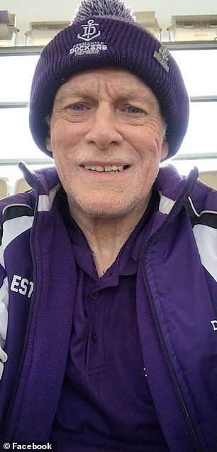 Gerard Ryan, 71, (pictured) sent Ritchie very sexually explicit messages and when she didn't respond the harassment escalated.