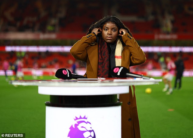 Aluko this week shared her opinion that men's football in this country is not a safe space for women.