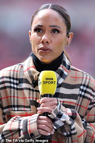 Broadcaster Alex Scott has also been attacked by Barton on social media.