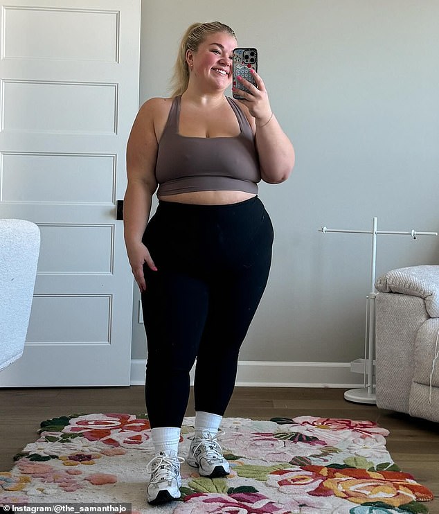 Recently, the influencer, who once tipped the scales at 310 pounds, got candid with her fans and opened up about her weight loss journey (seen after the weight loss).