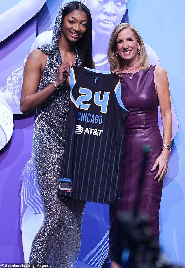 The 21-year-old former LSU star was selected with the seventh overall pick by the Chicago Sky.