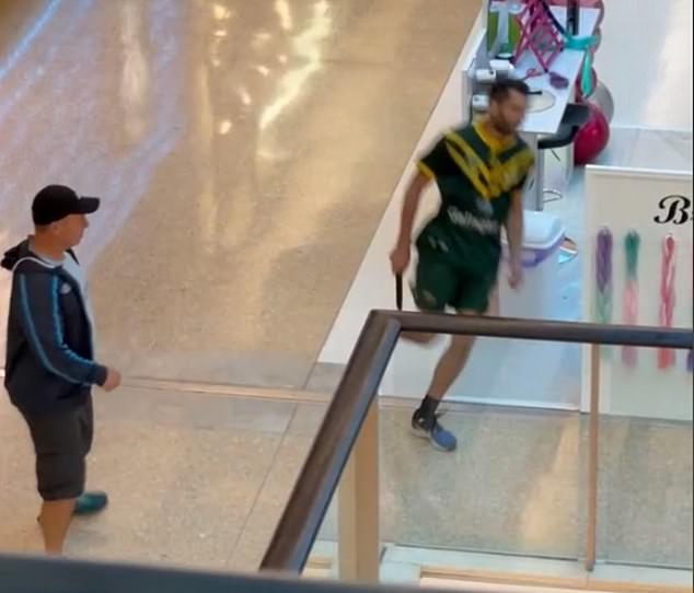 A visibly emaciated Cauchi (pictured) walked into Westfield Bondi Junction on Saturday afternoon and stabbed him with a 30cm hunting knife, killing six people and seriously injuring a dozen, including a nine-month-old baby.