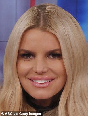 Jessica Simpson photographed in 2020