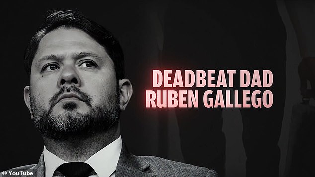 The NRSC ran a 30-second political ad attacking Rep. Gallego for leaving his wife in 2016 while she was pregnant.