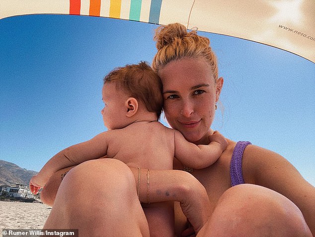1713467475 912 Rumer Willis daughter turns 1 Star shares sweet snaps with