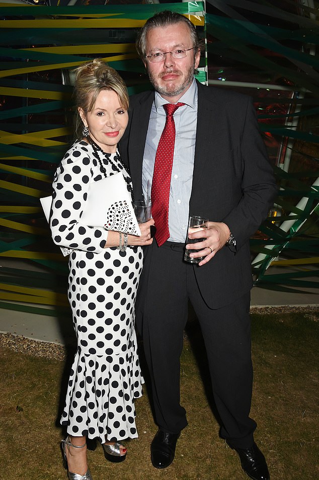 Julia Rausing (pictured with her husband at the Serpentine Gallery summer party in 2015) passed away peacefully on Thursday morning surrounded by her family, friends have revealed.