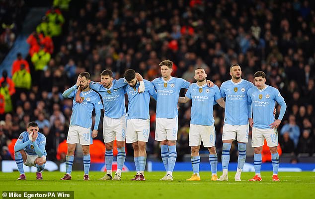The departures of City and Arsenal damaged UEFA's coefficient for Champions League places