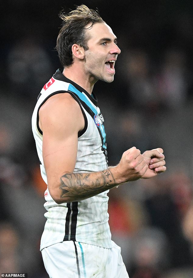 Finlayson, 28, is currently sidelined for three games following a homophobic slur he uttered against an Essendon player earlier this month during the Gather Round.