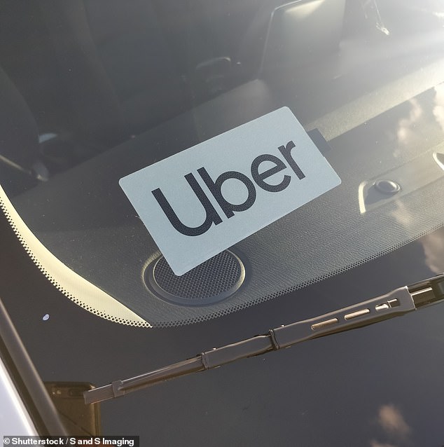 Swastika Chandra's first name means good luck and prosperity in the ancient Sanskrit language, which is an important part of her identity as a Hindu, but Uber (logo pictured) didn't see it that way.