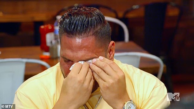Pauly mocked Ronnie for crying on his first day back as the spicy offers made his eyes water.