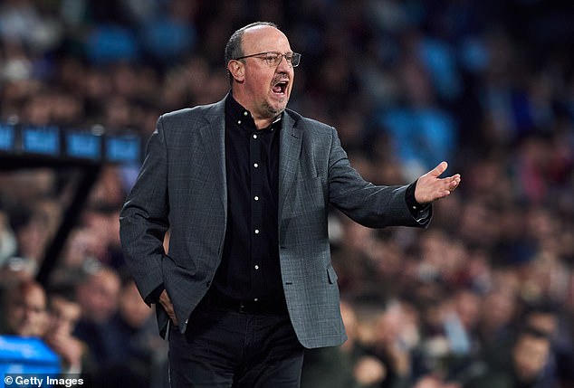 Benítez was sacked by Celta Vigo in March after losing 14 of his 28 league games in charge.