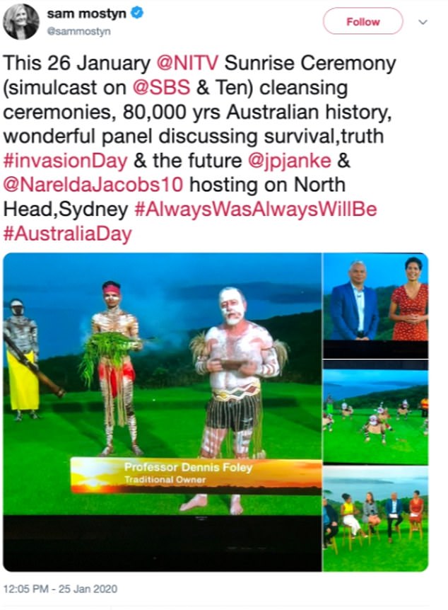 The new Governor General of Australia referred to Australia Day as 