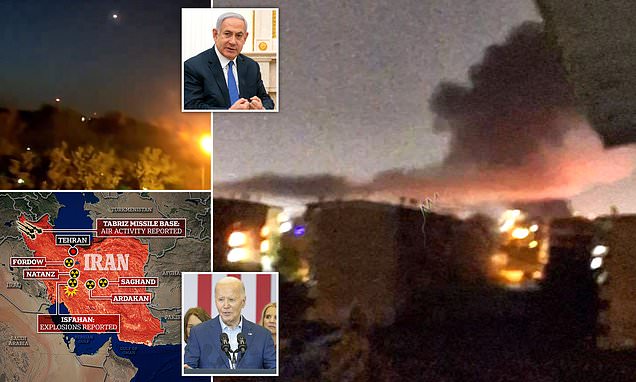 1713506011 246 Israel hits Iran LIVE Latest updates as strikes reported in
