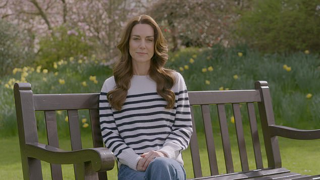 Princess Kate made her cancer announcement last month