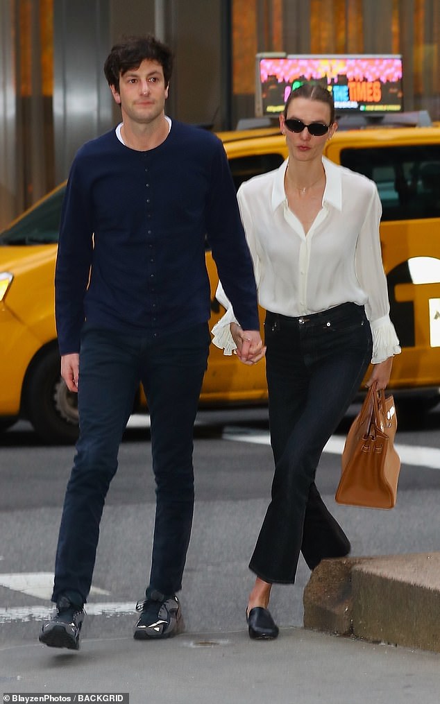 It comes after Karlie was a vision of style as she stepped out with husband Joshua Kushner, 38, on Wednesday.