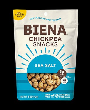 Mrs. Vasquez did not recommend any particular brand of chickpea snacks, but mentioned that you can buy them in a store or make them at home.