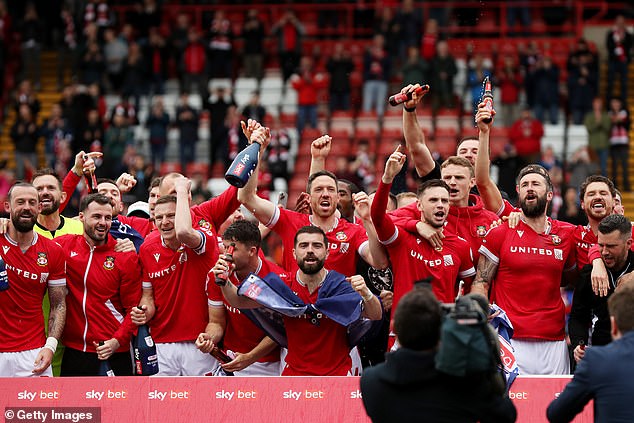 Wrexham were recently promoted to League One, the third tier of football in the United Kingdom.