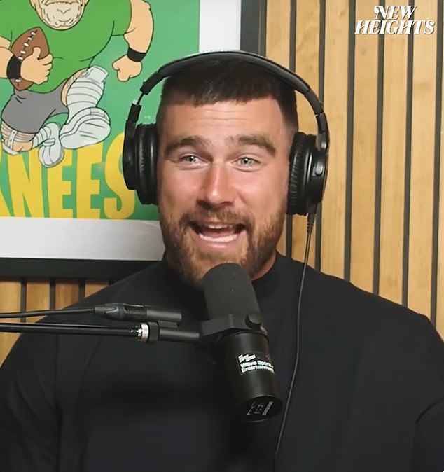 Travis Kelce spoke about his respect for Rees-Zammit for changing careers at 23 years old