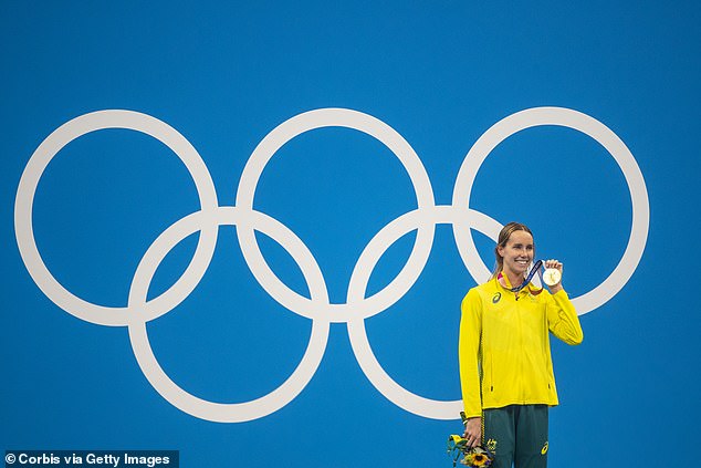Emma McKeon won four gold medals at the Tokyo Olympics, including the 50m freestyle